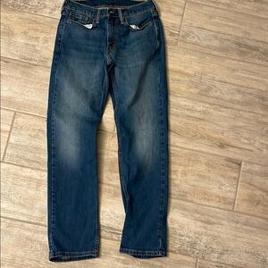 LEVI Men's Blue Jeans Levi Strauss 514 30x32